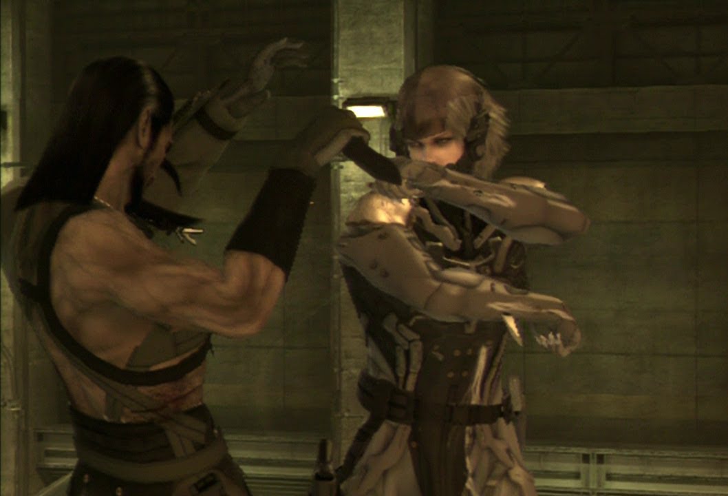 MGS4 Raiden kills Vamp HD (Fullscreen / No Gekkos)