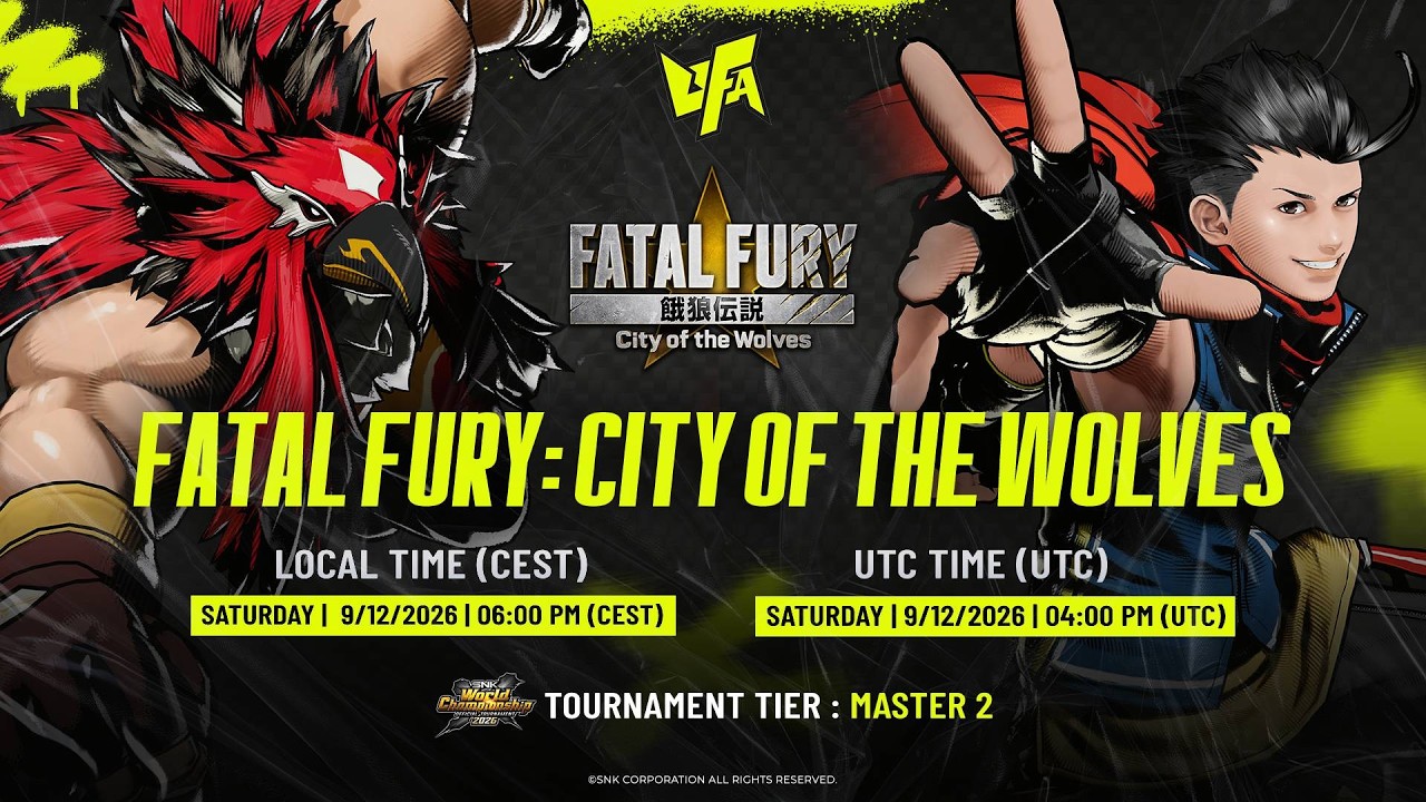 Ultimate Fighting Arena 2026 | FATAL FURY: City of the Wolves | TOP 8