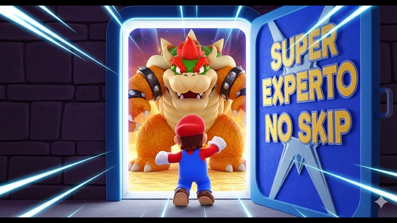 El UNICO SUPER EXPERTO NO SKIP | Super Mario Maker 2