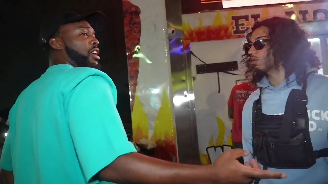 Yung Mooch Gets Pressed Outta Nowhere by Random Dudes 😳