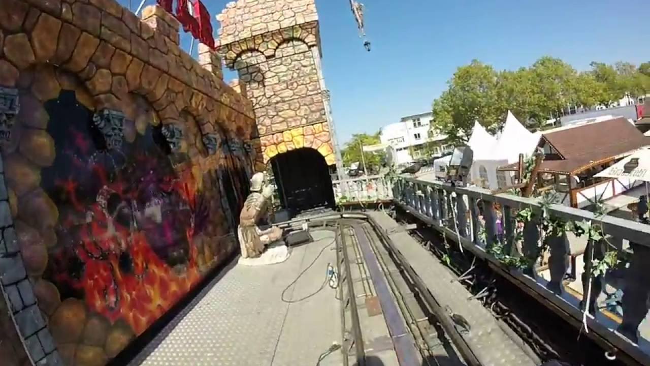 Haunted Castle - Lutjens (Onride) Video Herbstmesse Darmstadt 2016