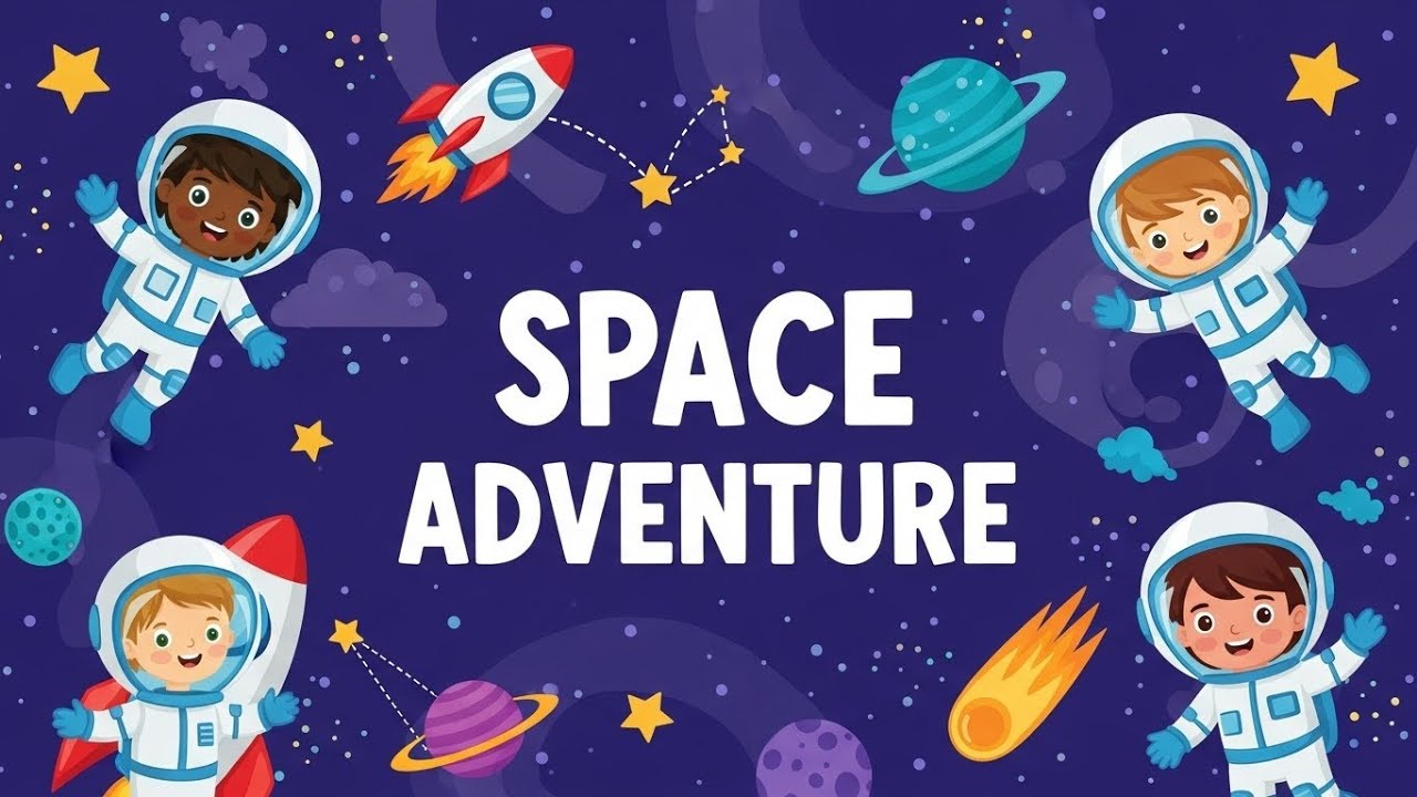 Space Adventure Mashup | Fun Learning & Exploration Video for Kids | Animagic Studio