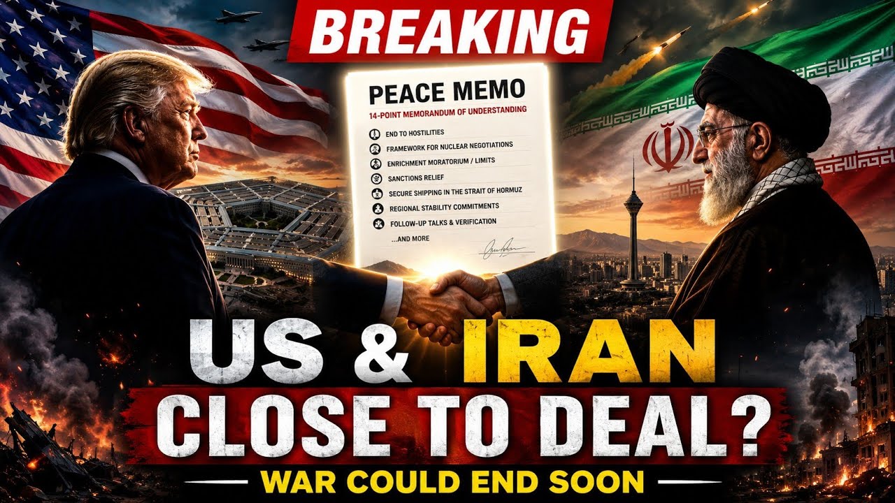 BREAKING: US, Iran reportedly close in on one-page memo to end war