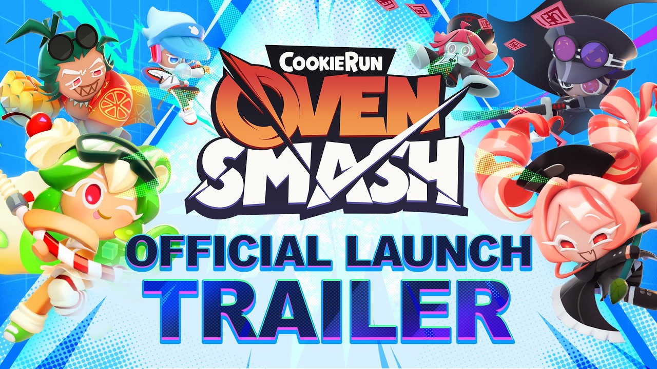 CookieRun: OvenSmash Official Launch Trailer🎉