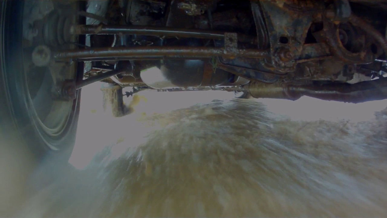 The X-Trail Files # 4 More suspension-cam footage with big puddles