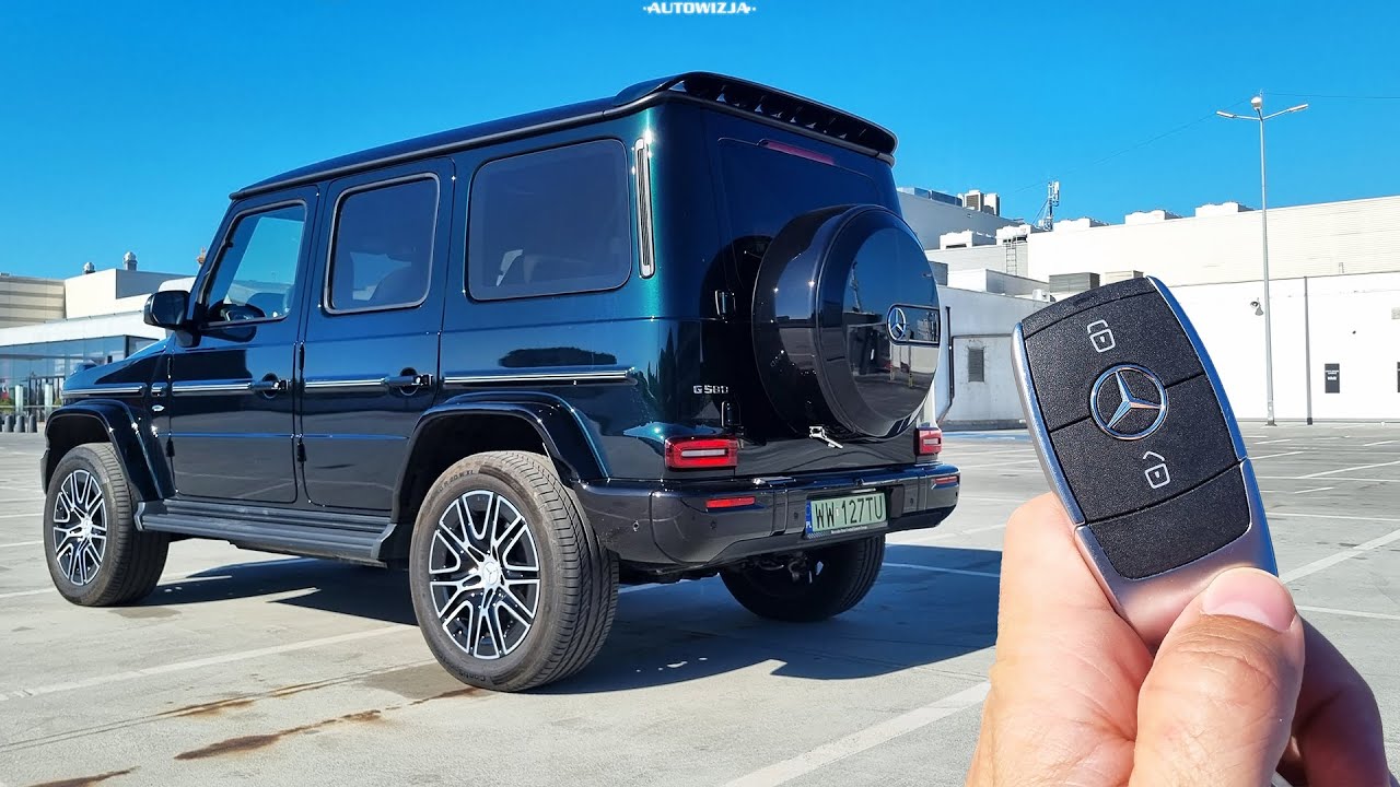 Mercedes G580 587 KM TEST Mocniejsza i tańsza niż G63 AMG! Ale... [4k]