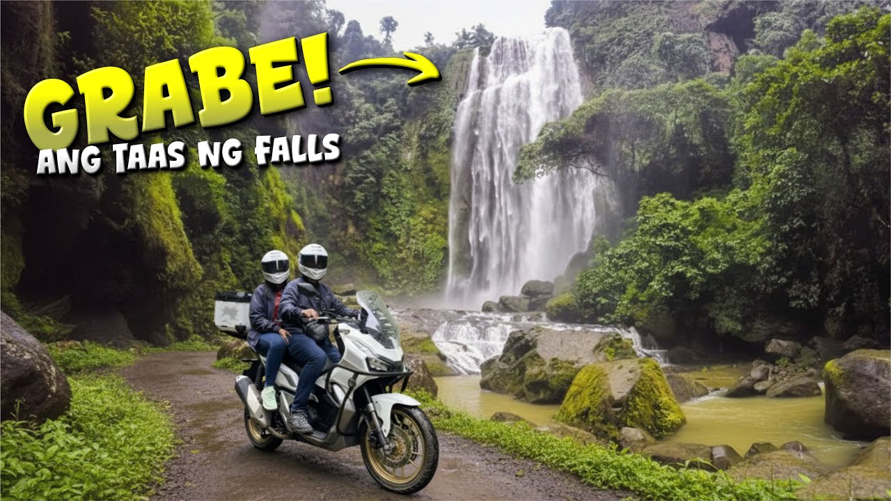 Hulugan Falls: The 235-foot Wonder! Motorcycle Ride from Pililla, Rizal to Luisiana Laguna.