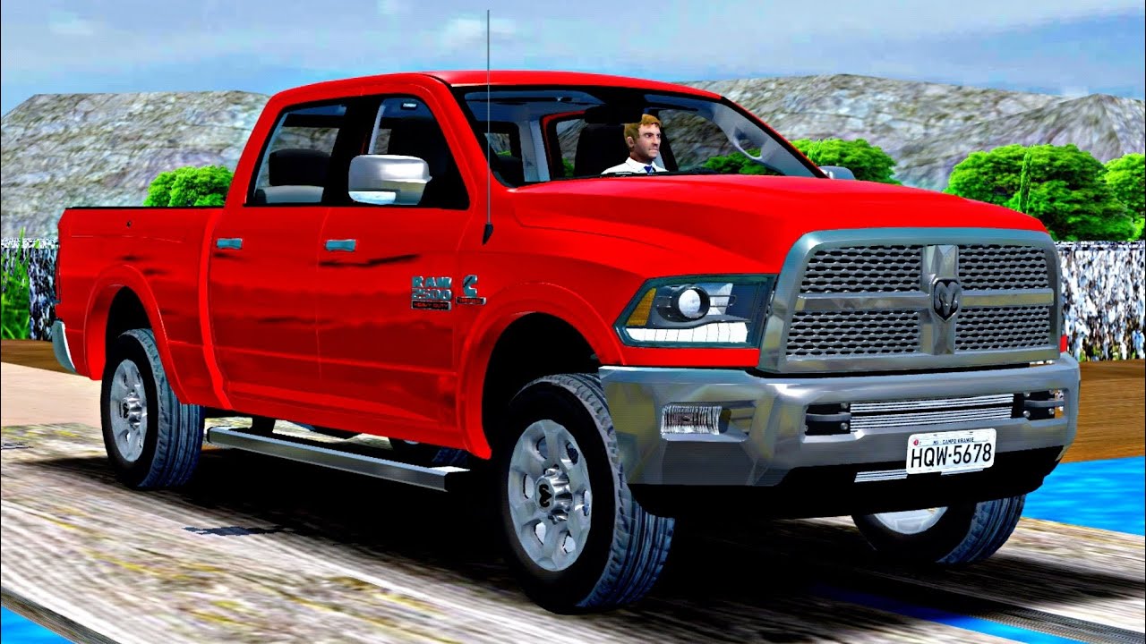 Dodge RAM 2500 Truck Driving Offroad - Proton Bus Simulator Mods !