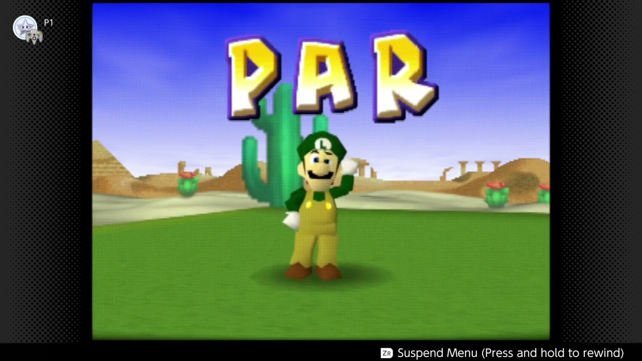 Match Game (Luigi Vs Maple) // Mario Golf 64 (Nintendo Classics)