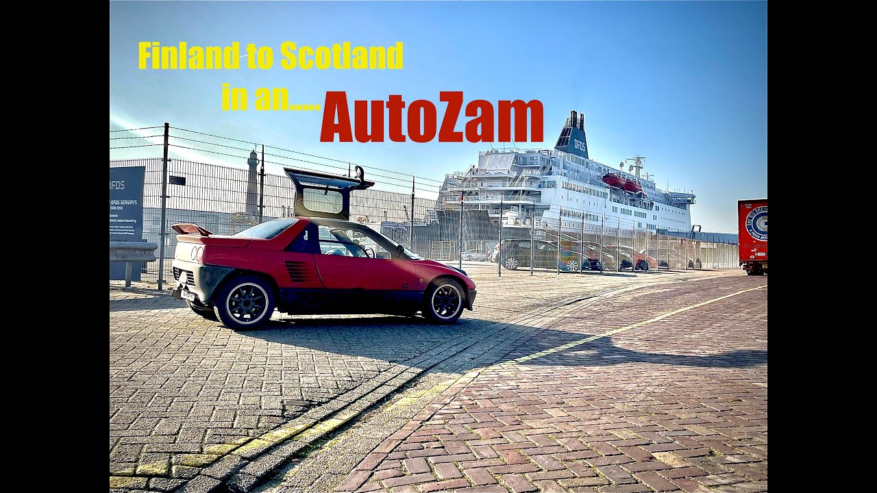 Driving from Sweden to Scotland in an AutoZam AZ-1 KEI Car 🫣