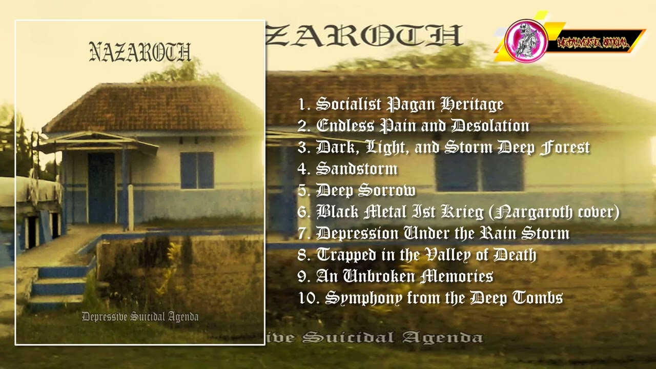 Nazaroth  - Depressiv Suicidal Agenda | 2015 | BLACK METAL | INDONESIA