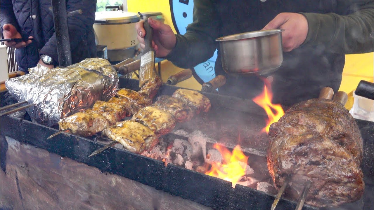 Mauritius Island Street Food. Roasted Meats, Great Curry. London