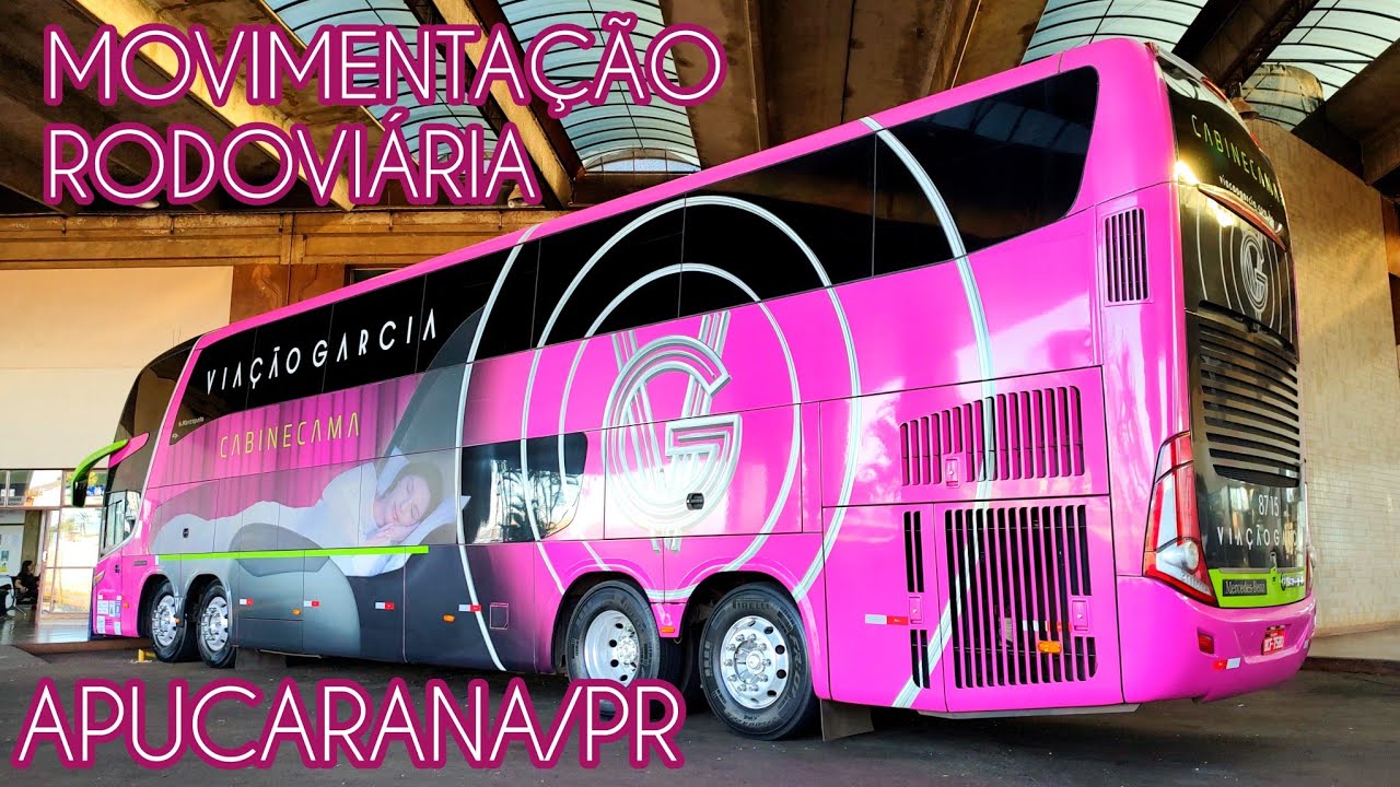 RODOVIÁRIA DE APUCARANA/PR | GUICHÊS, EMPRESAS E MOVIMENTAÇÃO DE ÔNIBUS DAS 