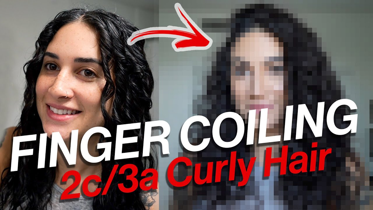 FINGER COILING My 2c 3a Hair For The FIRST TIME!