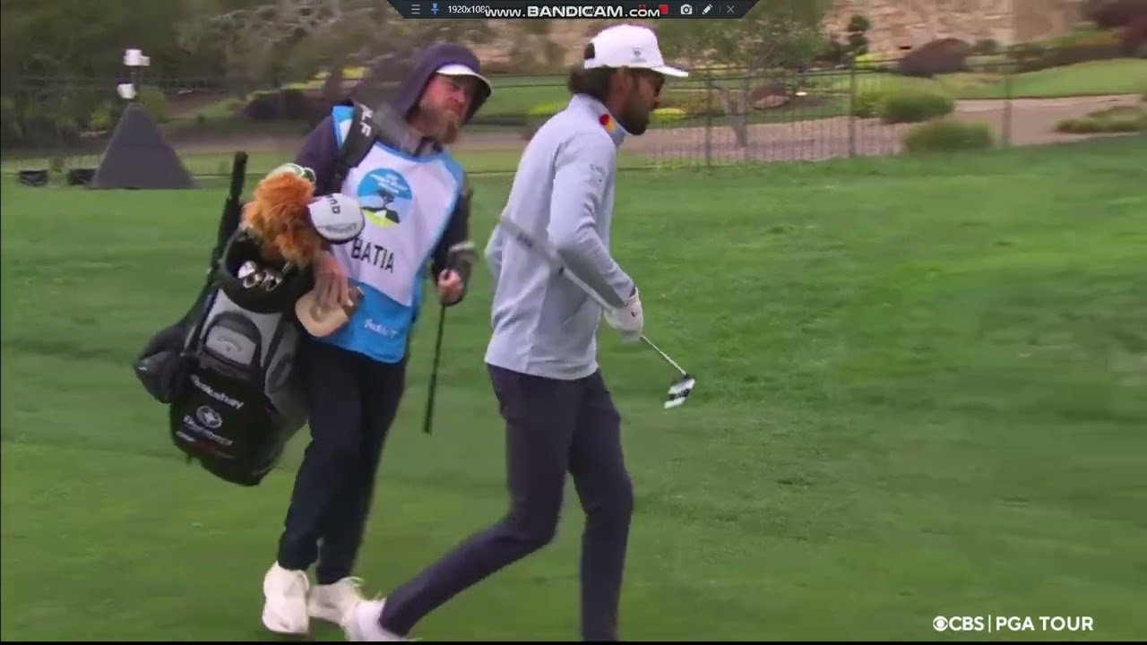 Вступительная заставка PGA Tour Golf на канале CBS, AT&T Pebble Beach Pro Am, третий раунд