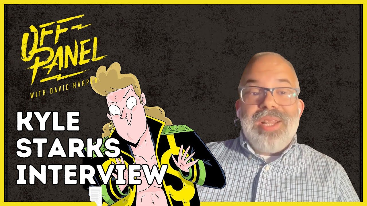 Kyle Starks talks his upcoming slate of books and a rather weird moment for creators