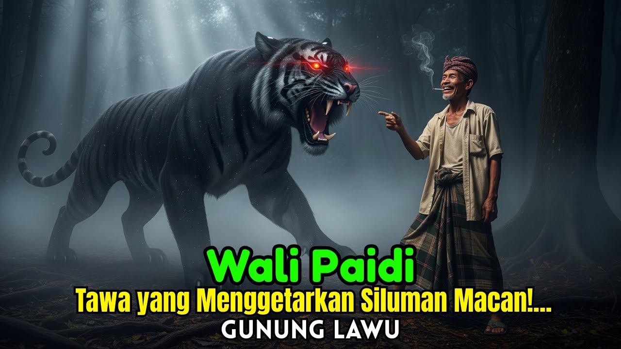 Tawa Wali Paidi Menggetarkan Siluman Macan Gunung Lawu!