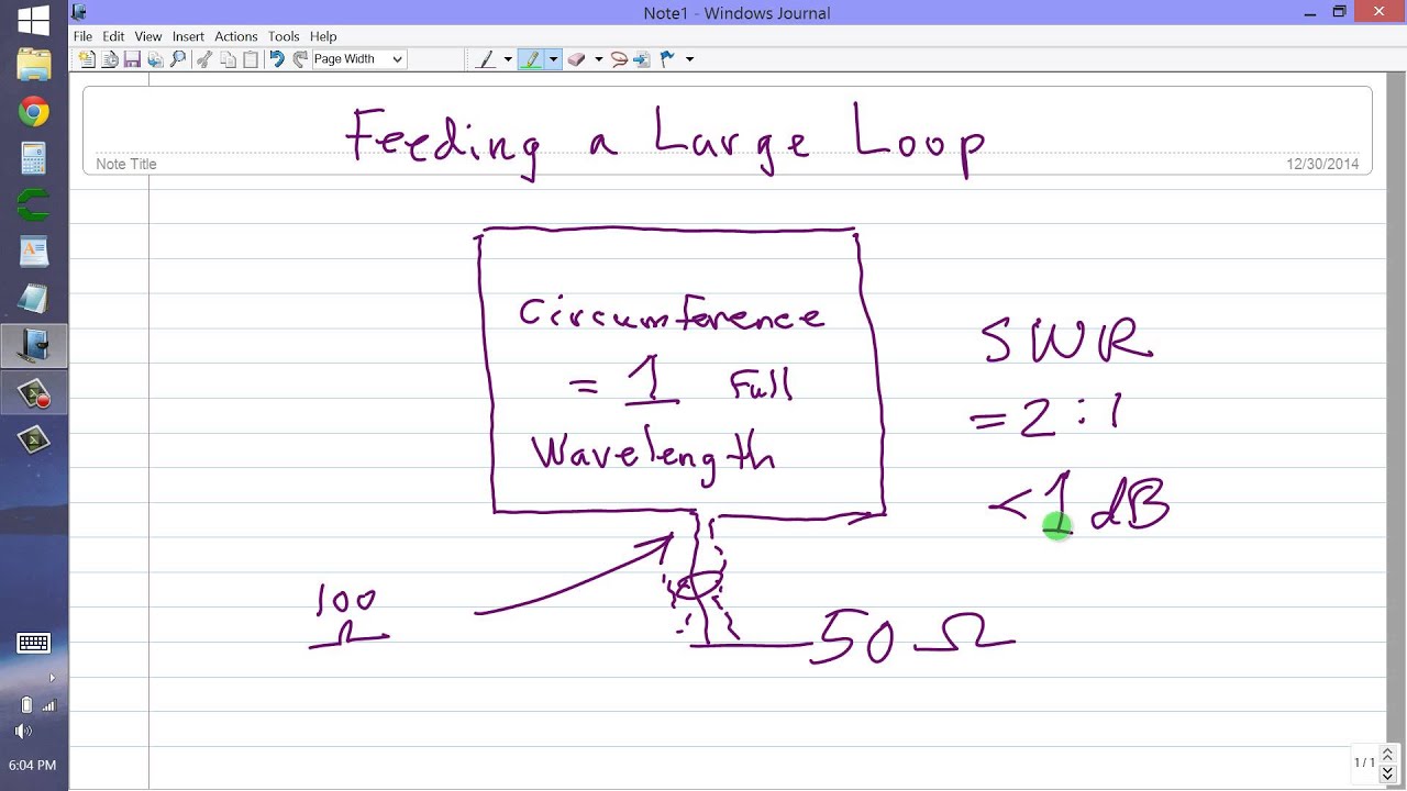 Feeding a Large Loop