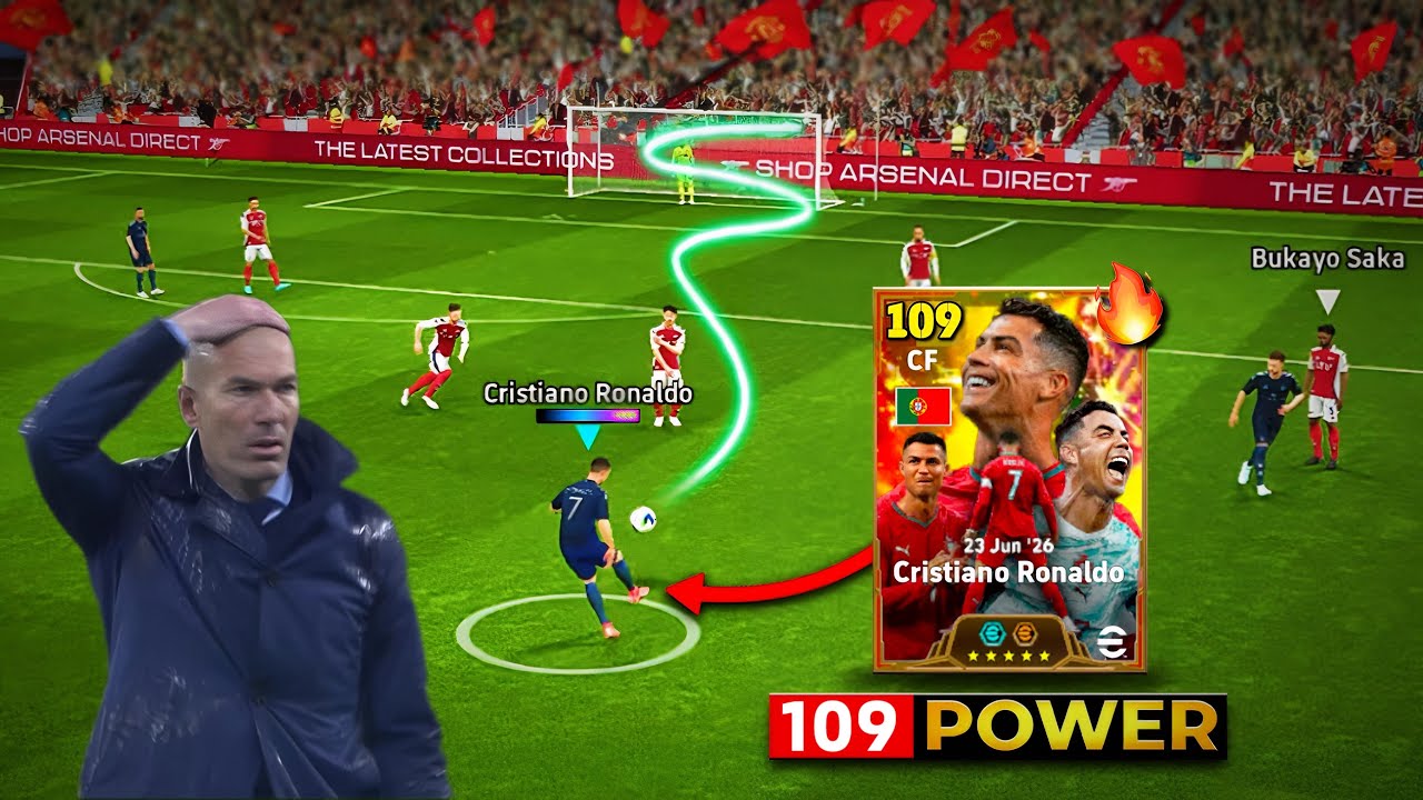Обзор BIGTIME Роналду 109 😍 3 особых навыка..? 💀 eFootball 2026