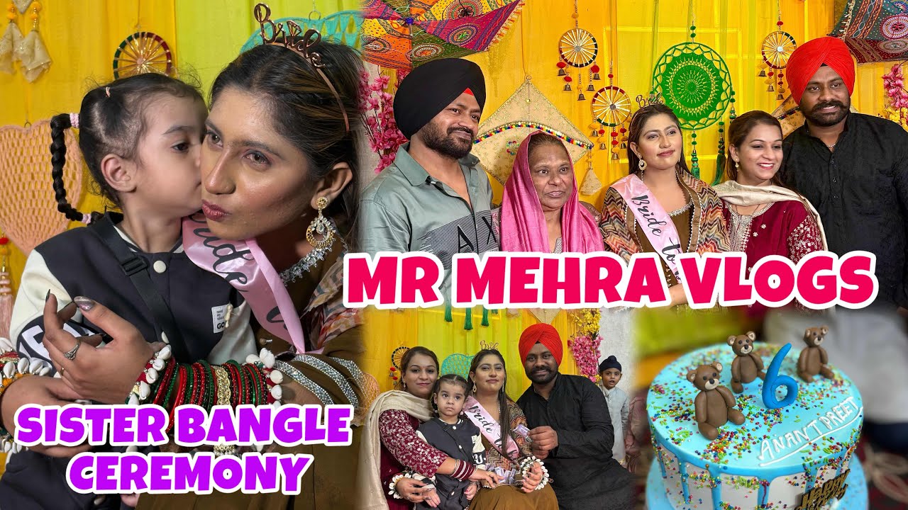 Bangle ceremony 🥰  sister ke bangle ❤️ #vlog2025 #wedding #viral #viralvideo #bangleceremony 