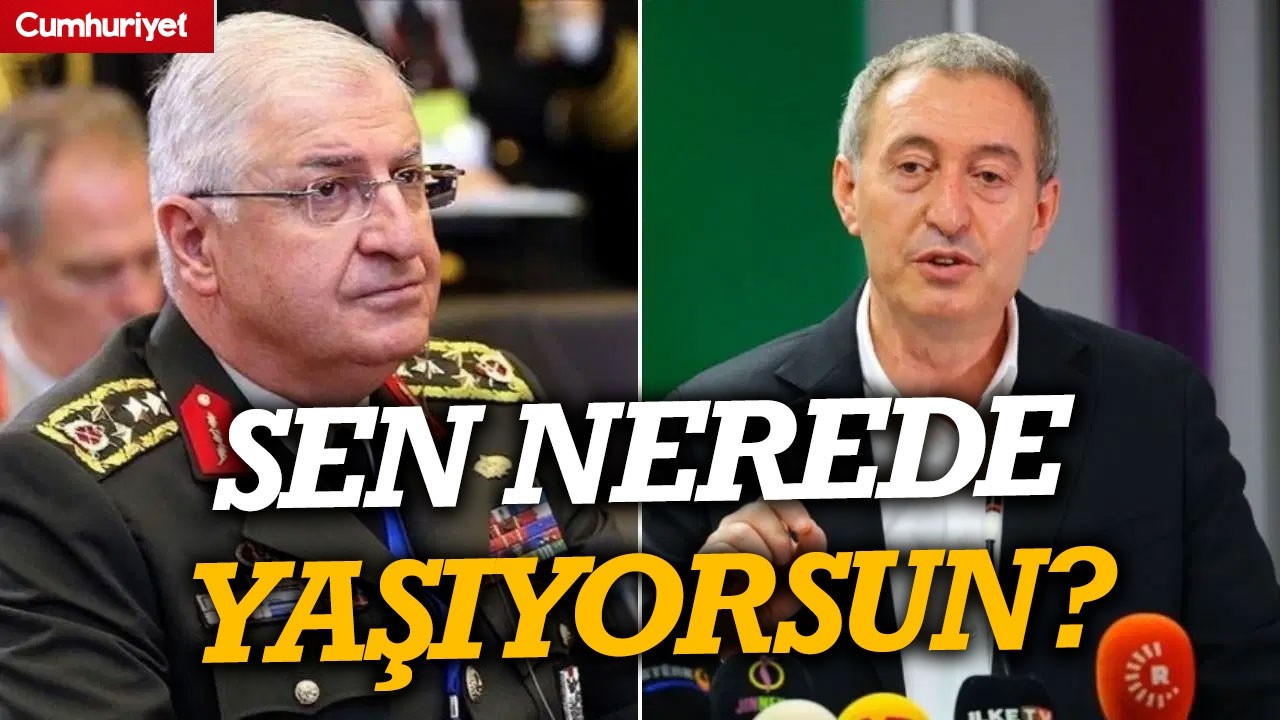 DEM Partili Tuncer Bakırhan, Bakan Yaşar Güler'e tepki gösterdi: Sen nerede yaşıyorsun?