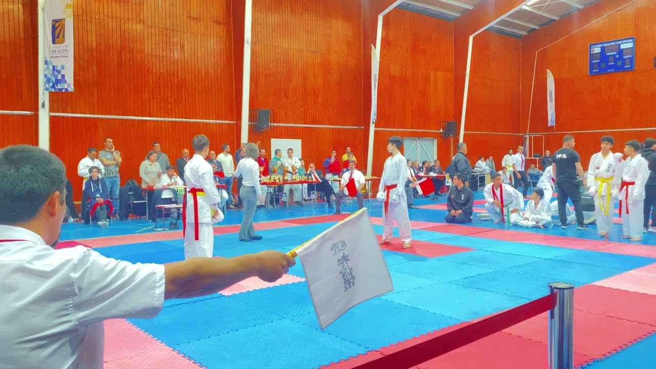 Nacional kumite/ Joaquín - Samuel