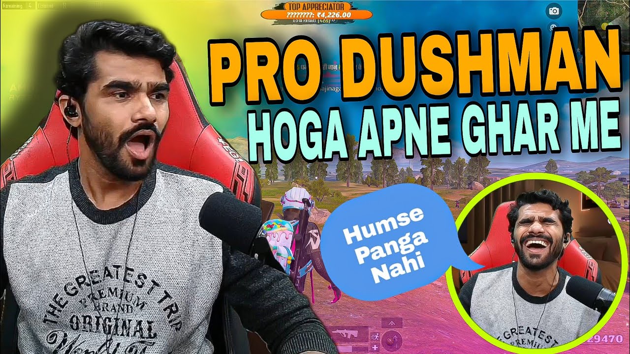 Shreeman Legend Bgmi Most Aggressive Gameplay | Shreeman Legend Sniping Vs Pro Enemy Rush Gameplay 