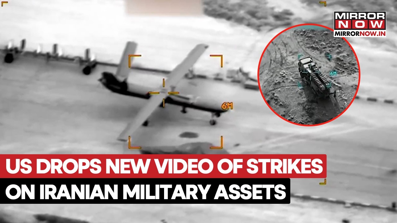 Iran-Israel War: CENTCOM Releases More Footage Of US Attacks On Alleged Iranian Military Assets
