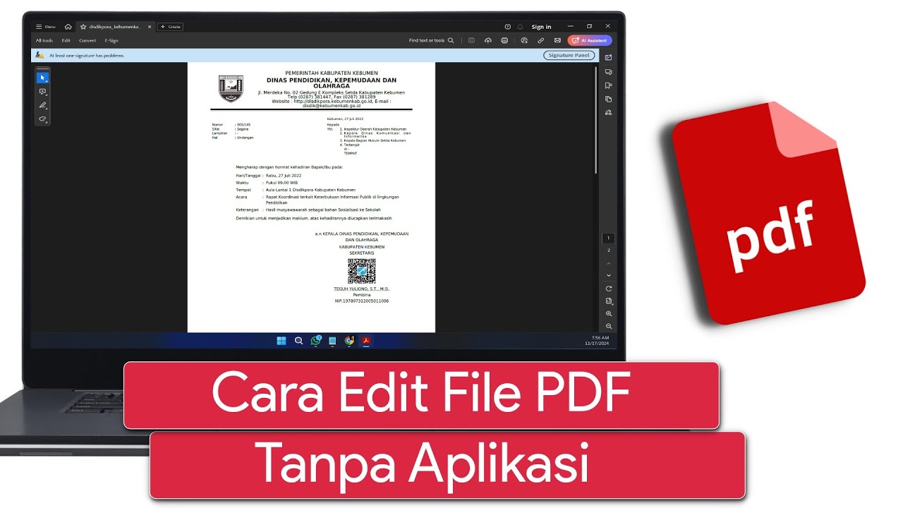 Cara Mengedit File PDF di Laptop Tanpa Aplikasi