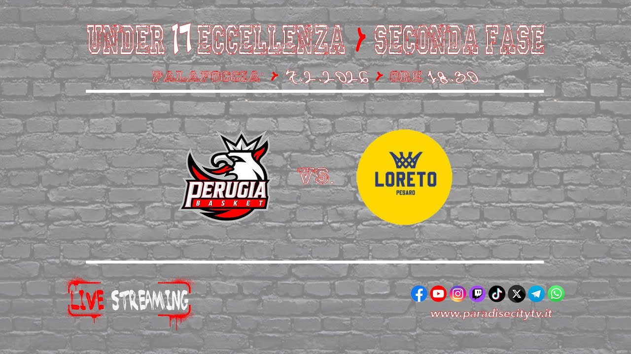🏀📹 HIGHLIGHTS UNDER 17 ECC. BASKET - II FASE - GIR. SILVER - PERUGIA BASKET VS. LORETO BK PESARO 📹🏀