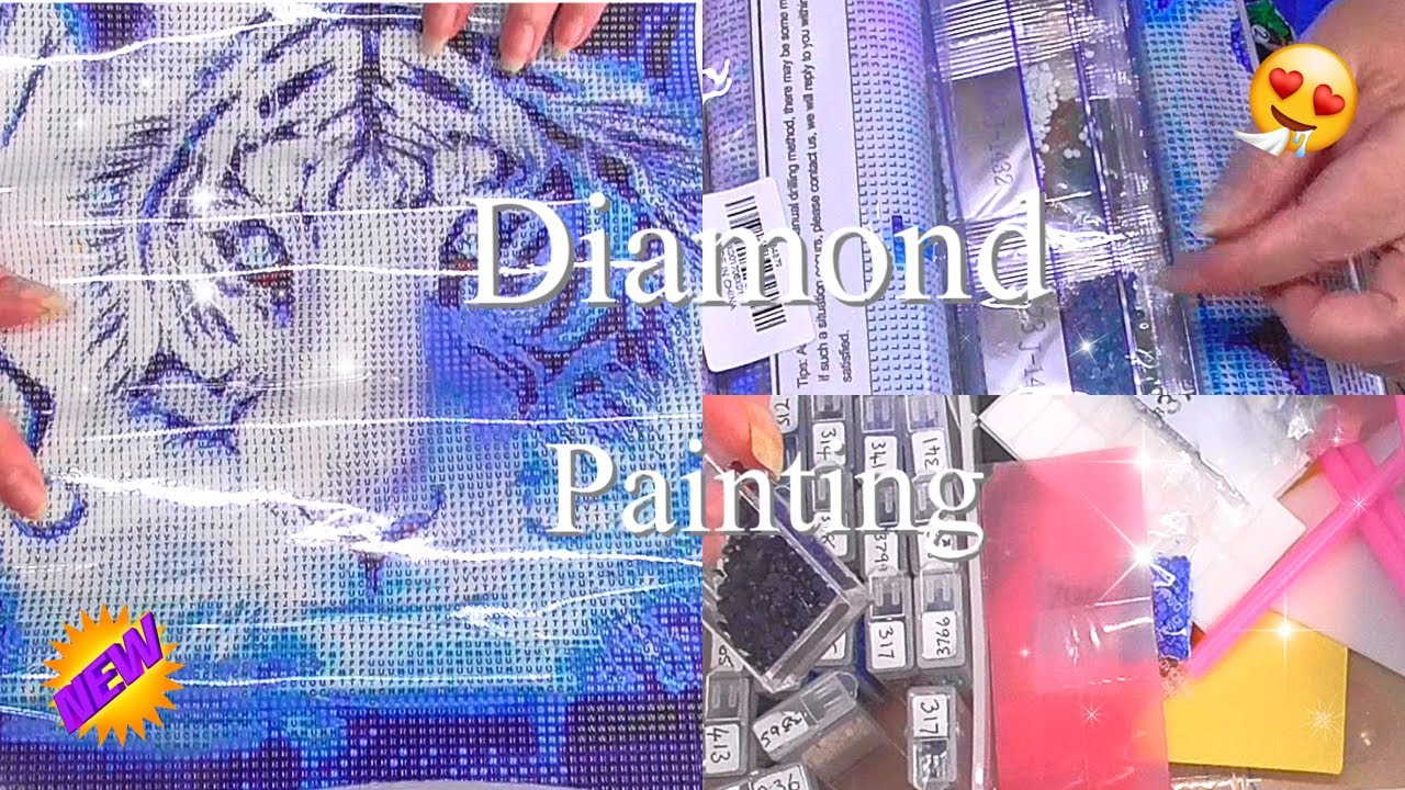 TRYING A ( DIAMOND PAINTING KIT )FOR THE 1st TIME.WOULD YOU LIKE TO JOIN ME -))