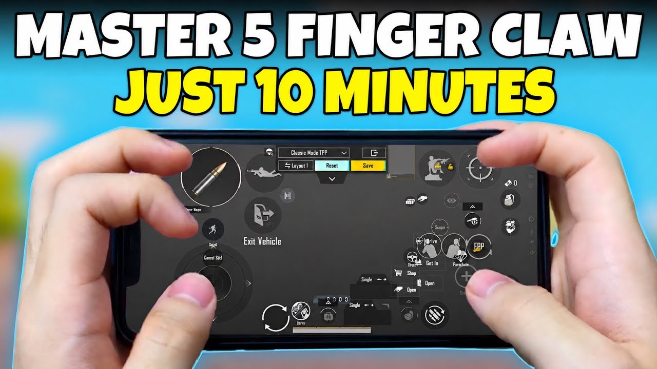 Master 5 Finger Claw in Just 10 Minutes! | 5 Finger Settings Guide | BGMI / PUBG MOBILE