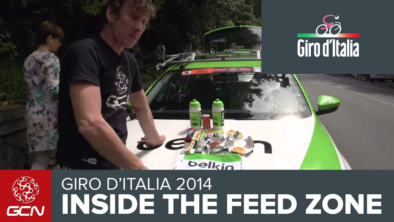 The Feed Zone - What's In A Rider's Musette? | Giro D'Italia 2014