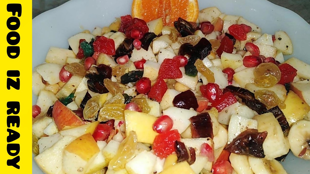 Lahori Fruit chat | Food iz ready |