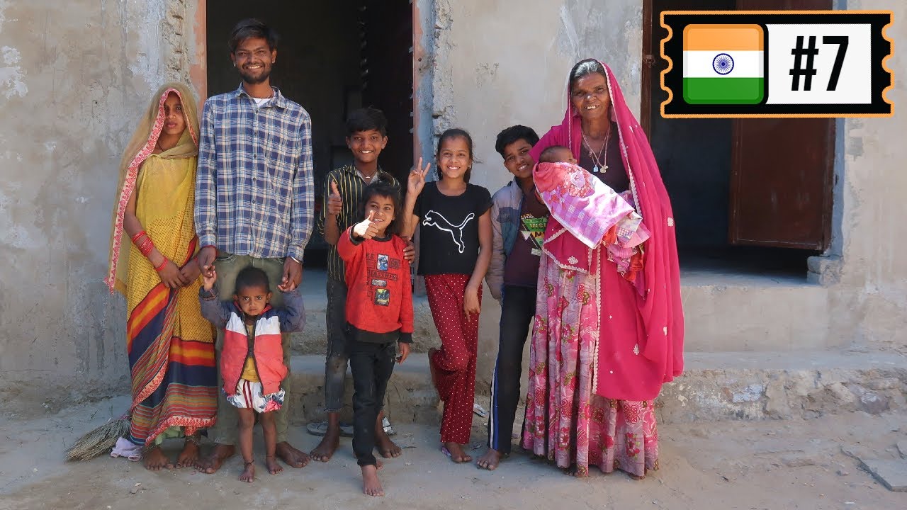CHEZ UNE FAMILLE INDIENNE - Inde #7
