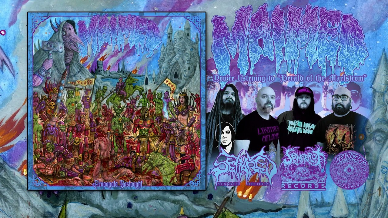 Maimed (UK/USA) - Herald of the Maelstrom (feat. Takafumi Matsubara) (Single 2024)