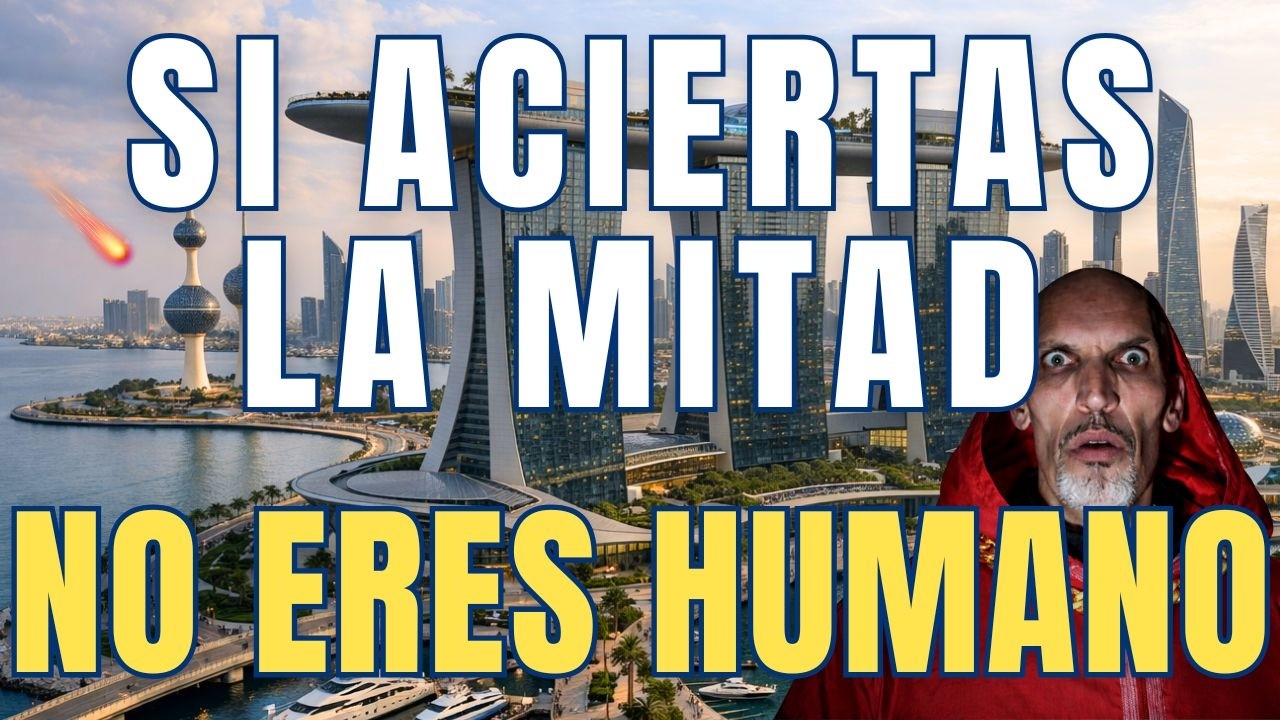¿Cuánto SABES? 🧠 30 preguntas DIFICILES De Cultura GENERAL