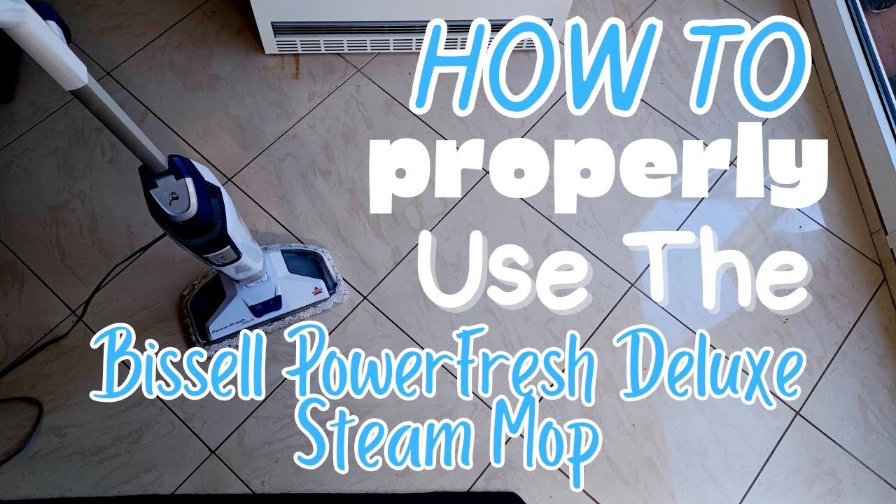 Как правильно использовать паровую швабру Bissell PowerFresh Deluxe