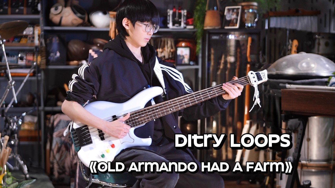Dirty Loops -OLD ARMANDO HAD A FARM (Bass Cover)