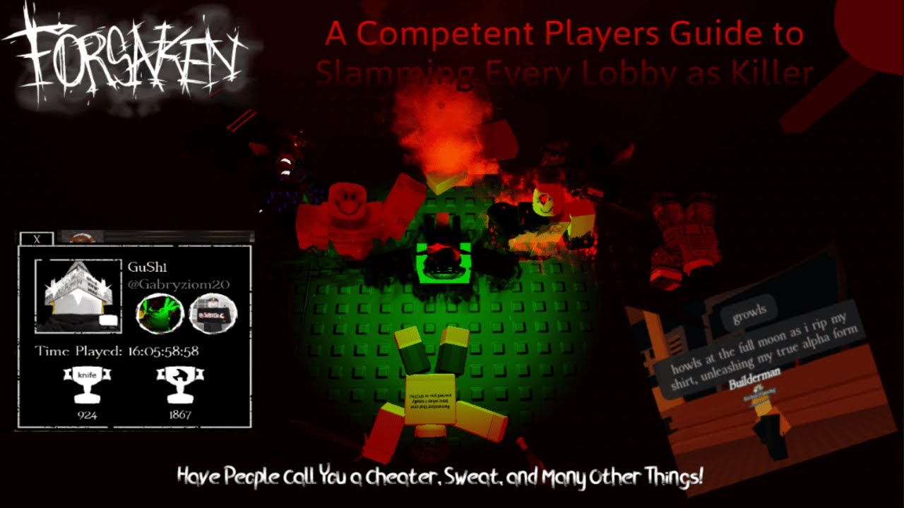Forsaken: A Competent Players Homocide (Killer) Guide