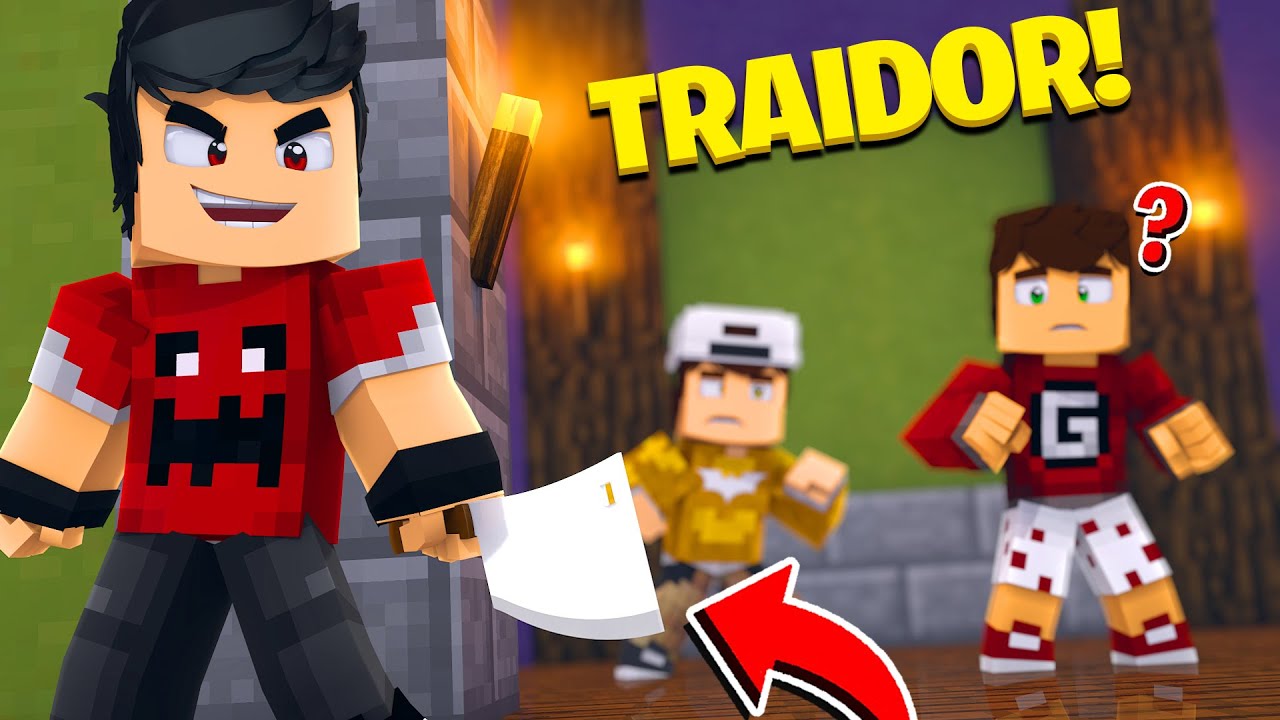 Minecraft: QUEM É O ASSASSINO? - TRAIDOR ‹‹ P3DRU ››