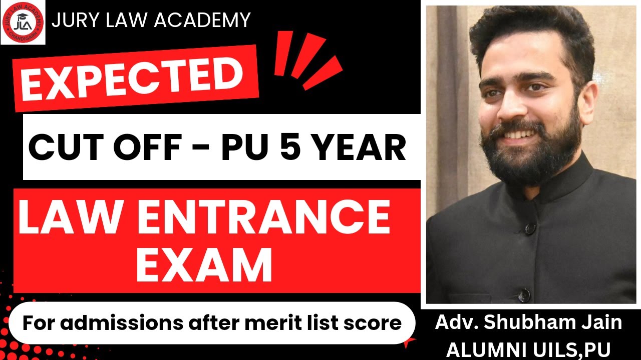 PU 5 YEAR LAW ENTRANCE EXPECTED CUT OFF - PU 5 YEAR LAW ENTRANCE EXAM 2024