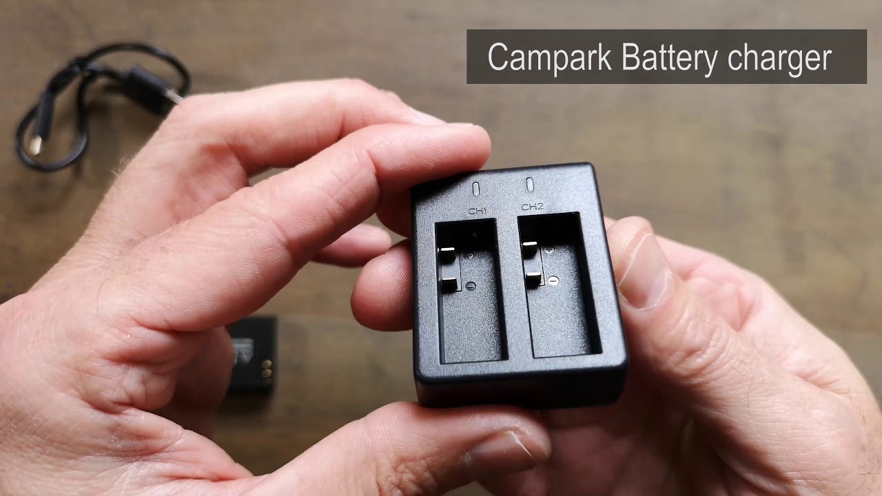 Campark Battery charger for Action Camera