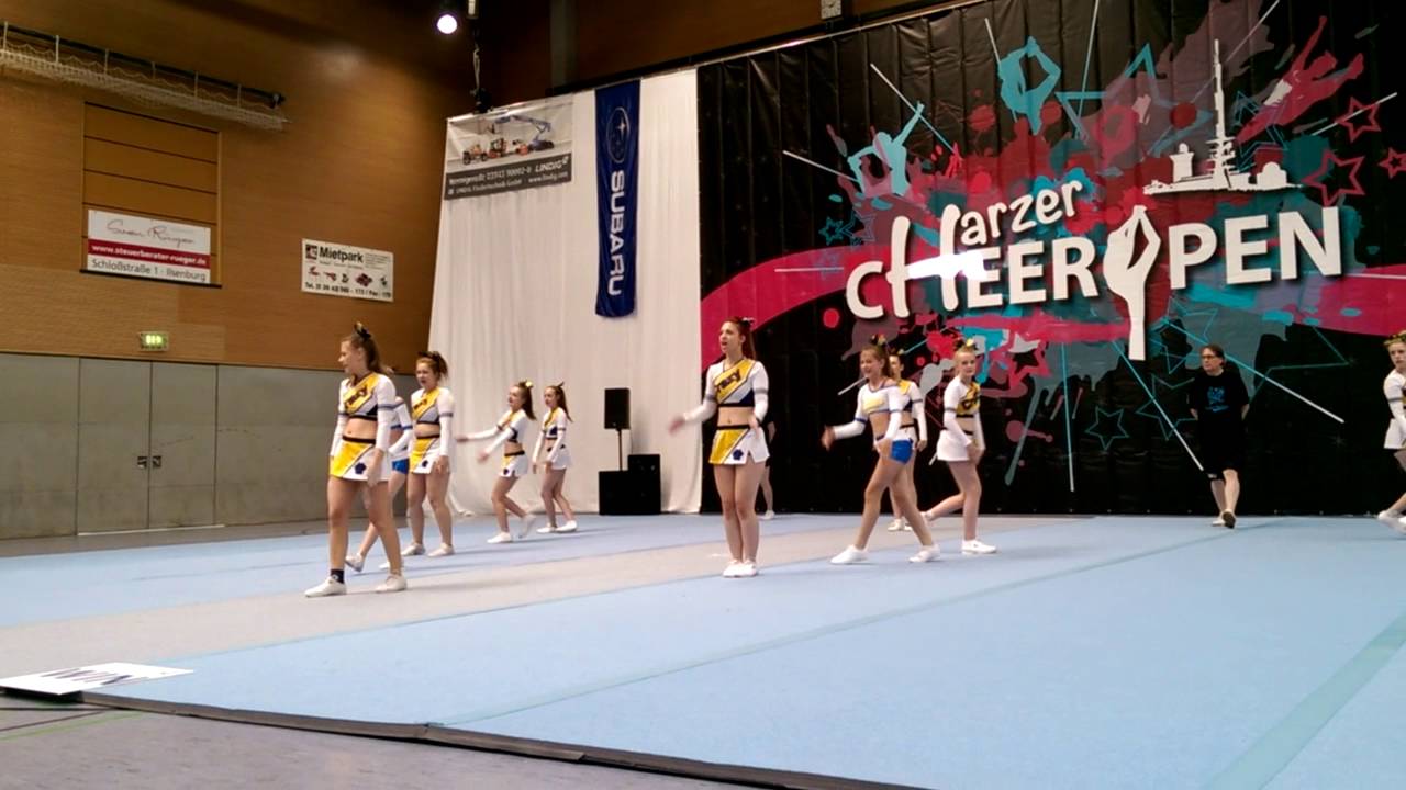 Flyinglions Cheerleader, Junior Allgirl Cheer Lvl 4, Harzer Cheeropen Ilsenburg