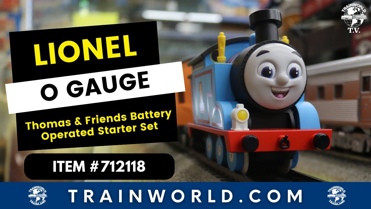 Lionel O Gauge Battery Thomas & Friends Set