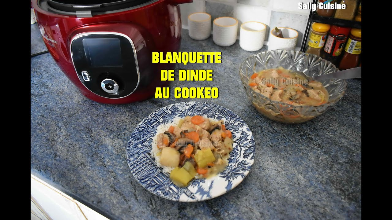 BLANQUETTE DE DINDE AU COOKEO | SALLY CUISINE {Épisode 86}