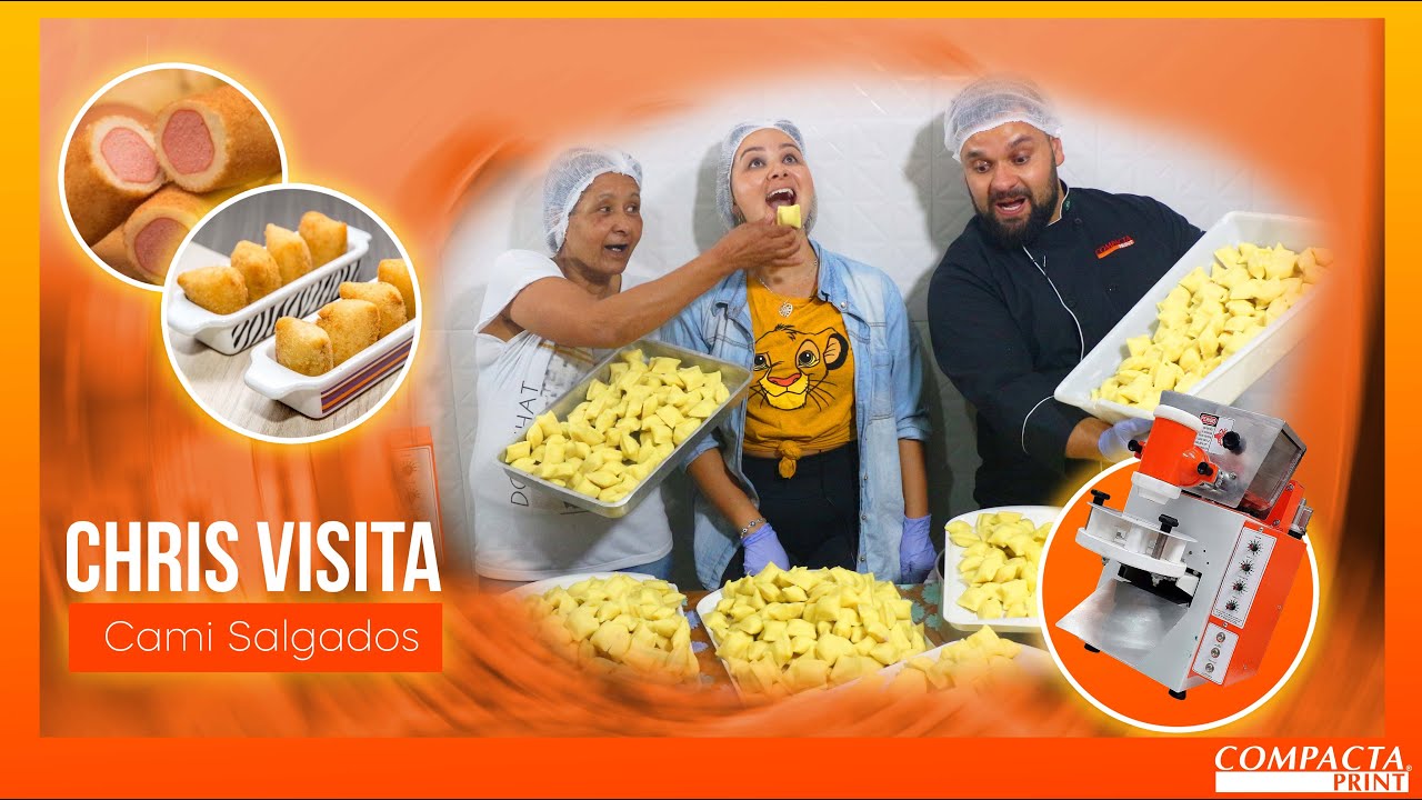 Chris Visita 🛻 | Ep.06 | Cami Salgados | Produção de Salgados | São Bernardo do Campo/SP