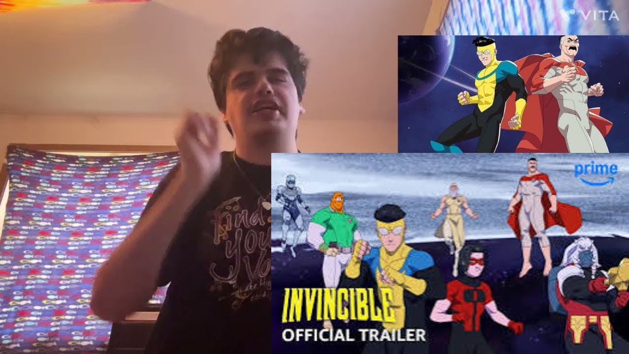 Me reacting to invincible season 4 official trailer 