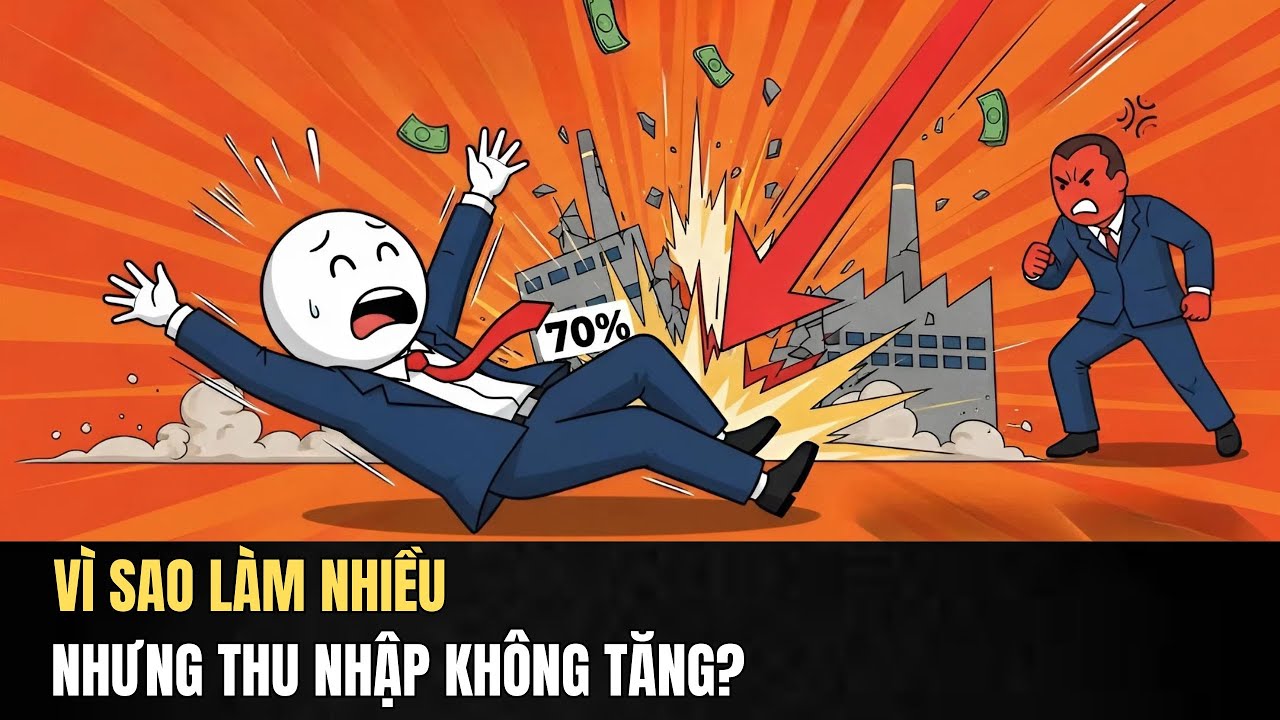 Vì sao làm nhiều nhưng thu nhập không tăng?