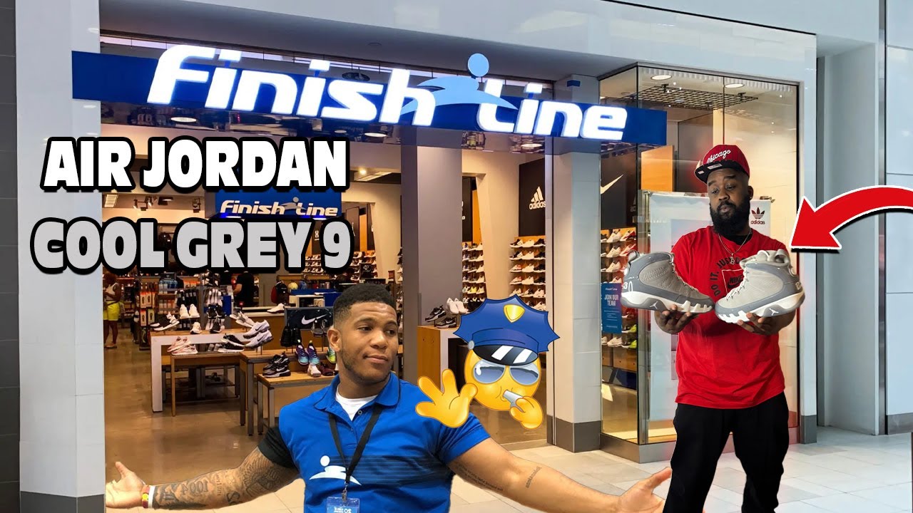 Almost Had To Fight A Finishline Employee Over The Sold Out Jordan Cool Grey 9 SMH!!!